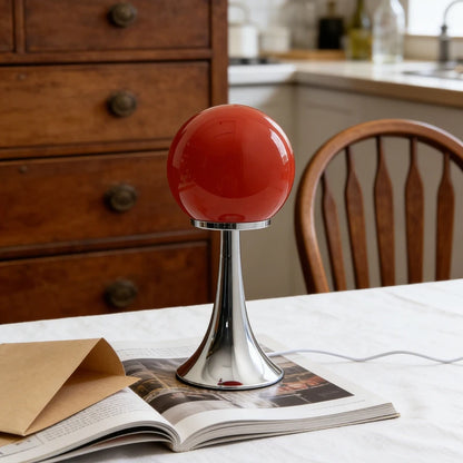 Moon Glass Globe Lamp – USB Powered Dimmable