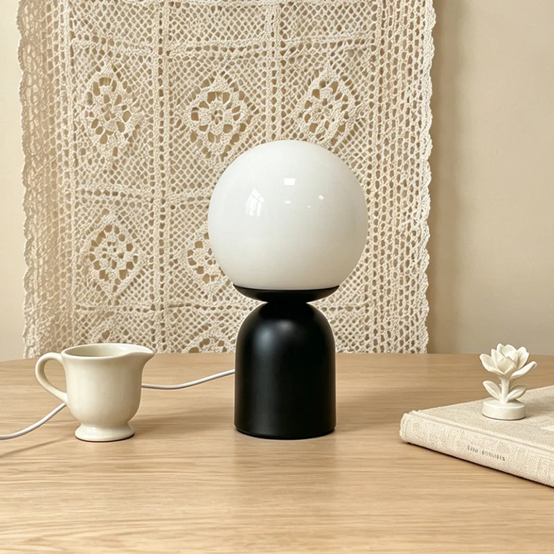 Nordic Murano Glass Table Lamp – Dimmable Touch Control