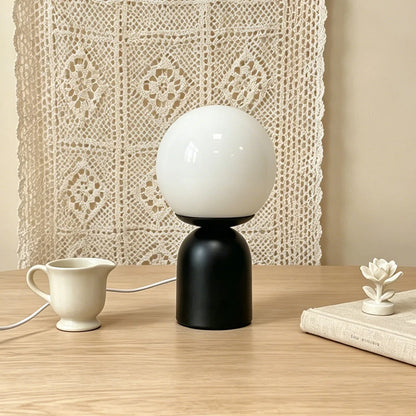 Nordic Murano Glass Table Lamp – Dimmable Touch Control