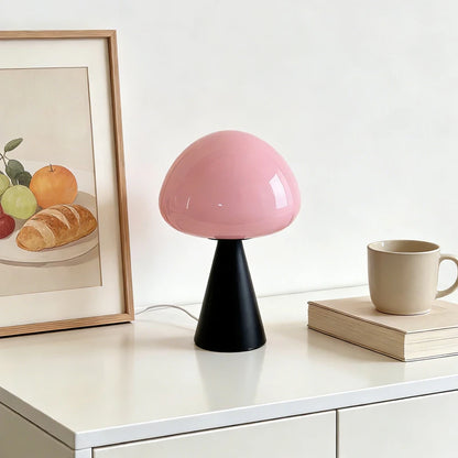 Contrast Dome Mushroom Lamp – USB Powered Dimmable