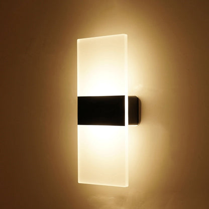 Motion Light – Modern Wall Lamp – Motion & Touch Sensor – USB Rechargeable – Warm/White Light – Stylish Rectangular or Arced Design