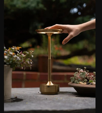 Slim Disc Table Lamp – Cordless Rechargeable