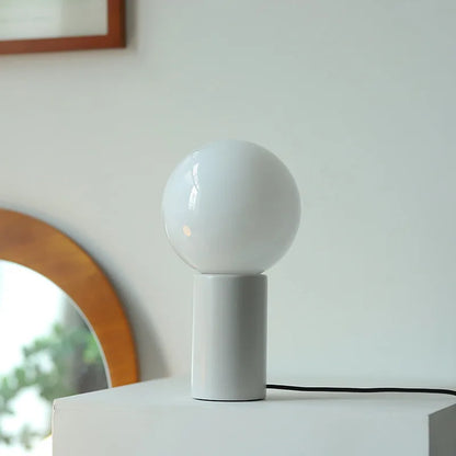 Wooden Ceramic Table Lamp