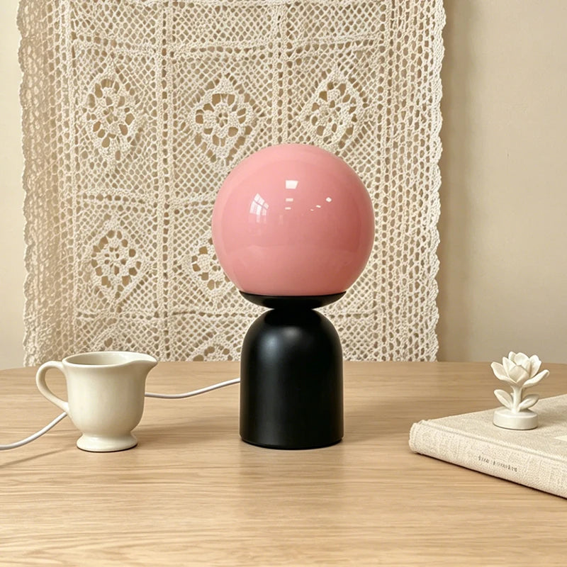 Nordic Murano Glass Table Lamp – Dimmable Touch Control