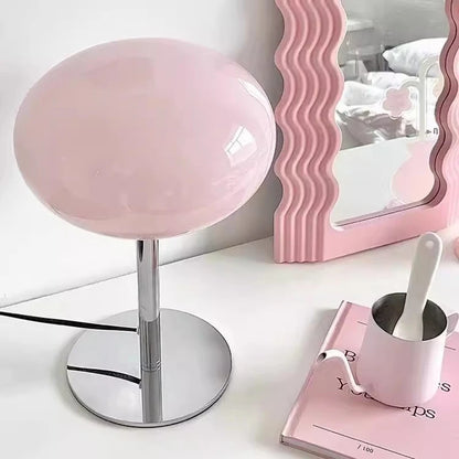 Murano Glass Glass Cloud Table Lamp – Dimmable Touch Control