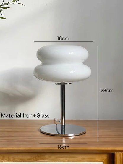 Nordic Vintage Table Lamp – USB Powered Dimmable