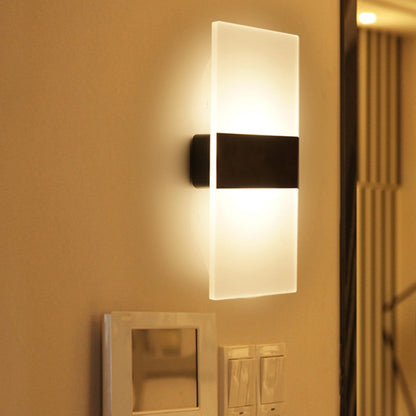 Motion Light – Modern Wall Lamp – Motion & Touch Sensor – USB Rechargeable – Warm/White Light – Stylish Rectangular or Arced Design