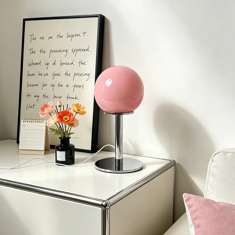 Murano Glass Glass Desk Lamp – USB Powered Dimmable