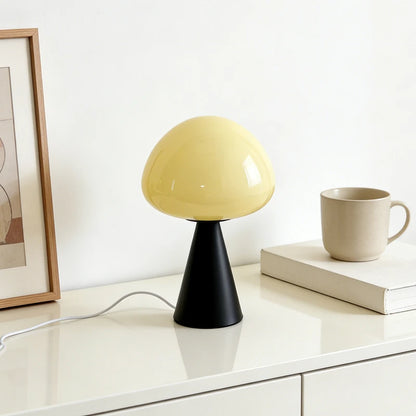 Contrast Dome Mushroom Lamp – USB Powered Dimmable