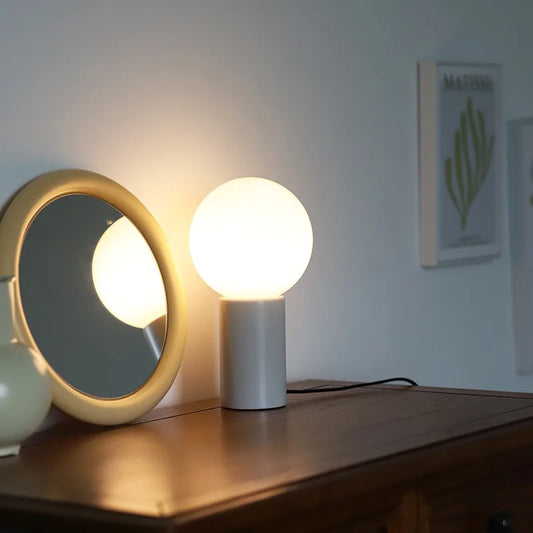 Wooden Ceramic Table Lamp