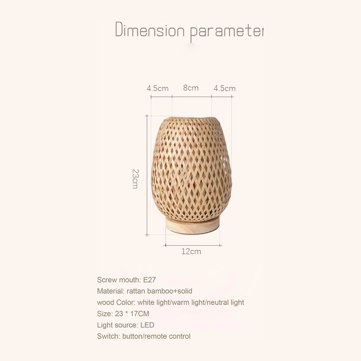 Dimension diagram