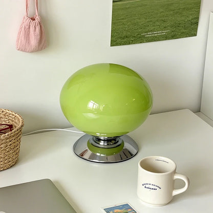 Glass Globe Shell Lamp – USB Powered Dimmable