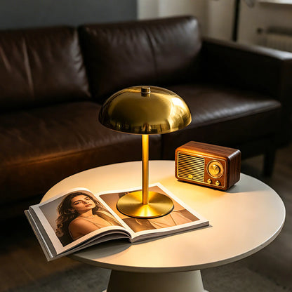 Mushroom Table Lamp – Cordless Rechargeable
