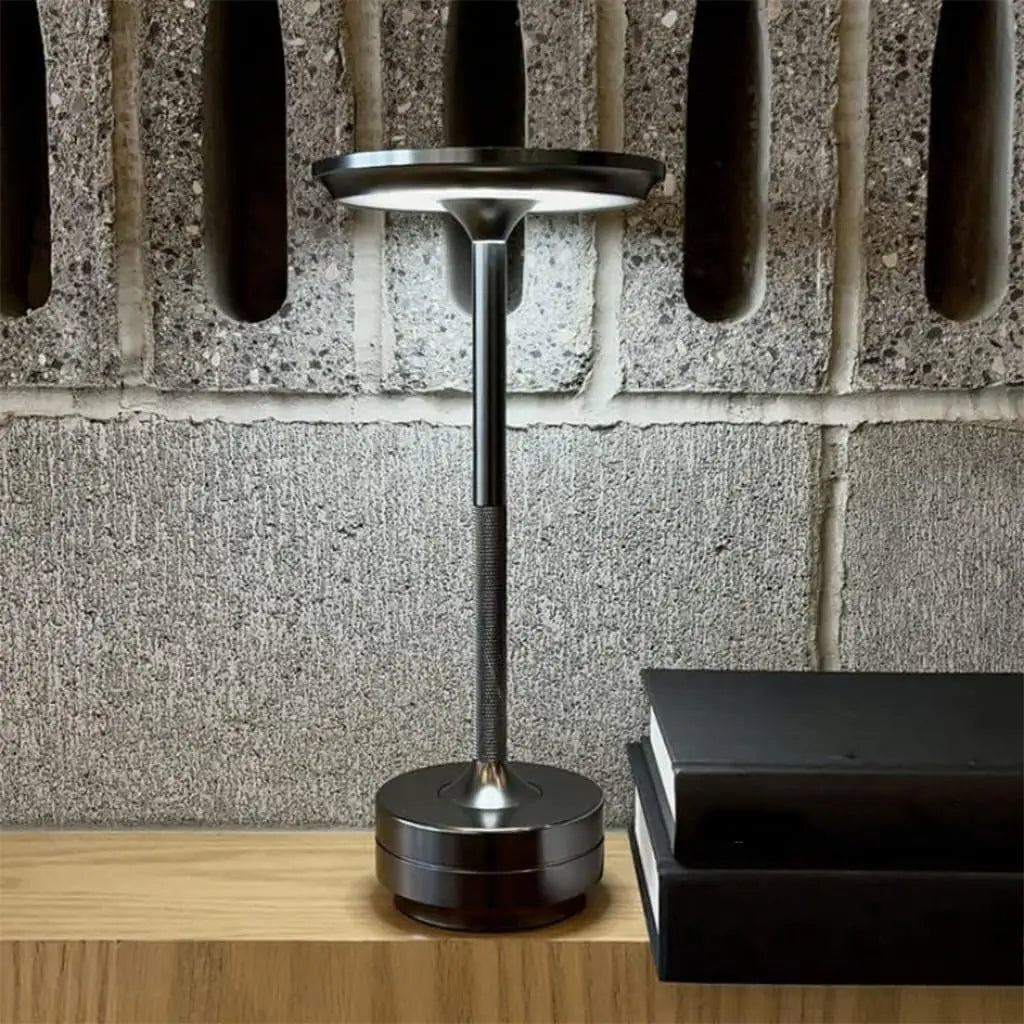Slim Disc Table Lamp – Cordless Rechargeable