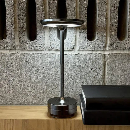 Slim Disc Table Lamp – Cordless Rechargeable