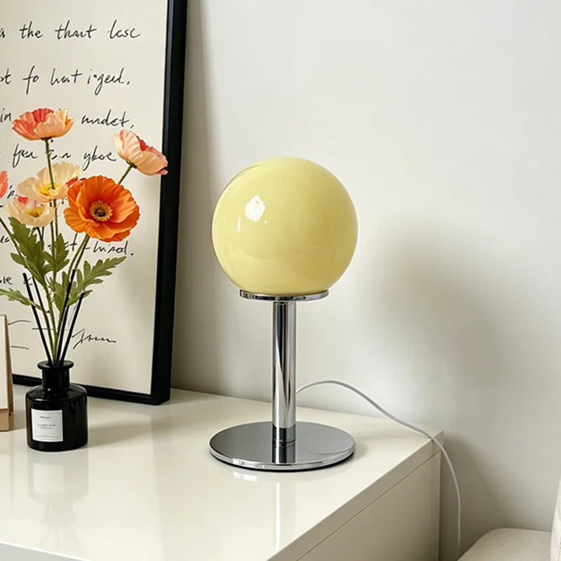 Murano Glass Glass Desk Lamp – USB Powered Dimmable