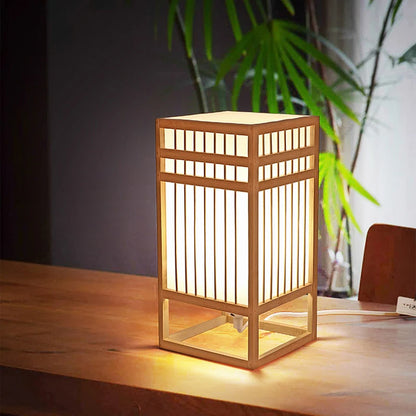 Japanese Minimalist Bedside Table Lamp