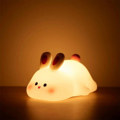 Silicone LED Night Light - Animal Shape - Touch Control - Rechargeable - Perfect for Kids & Decoration