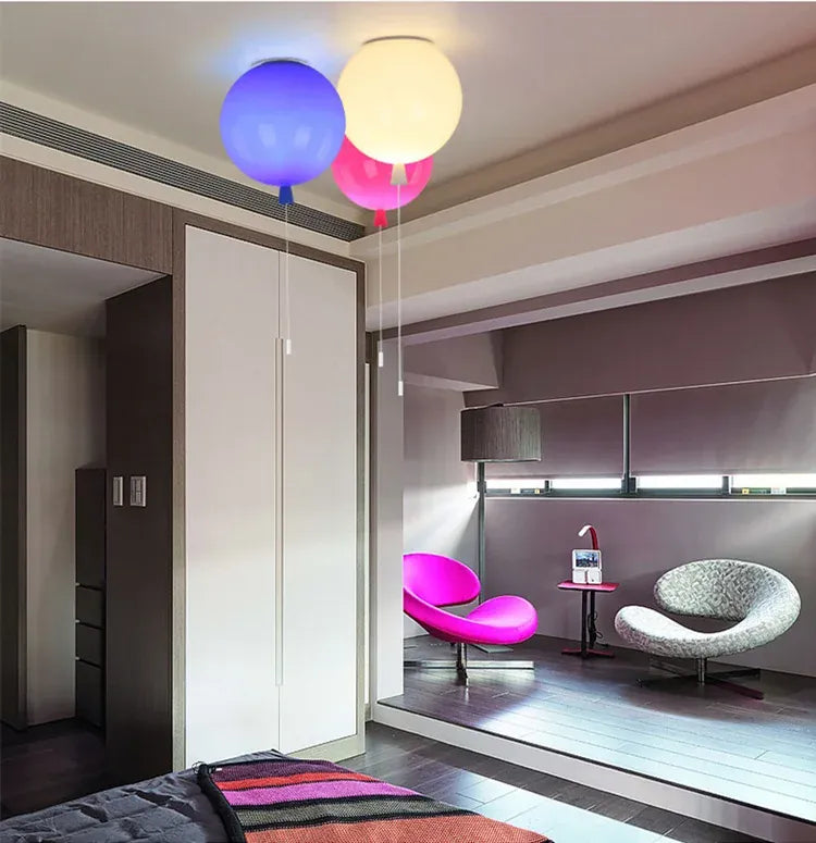Verthara Premium Colourful Balloon LED Ceiling Light