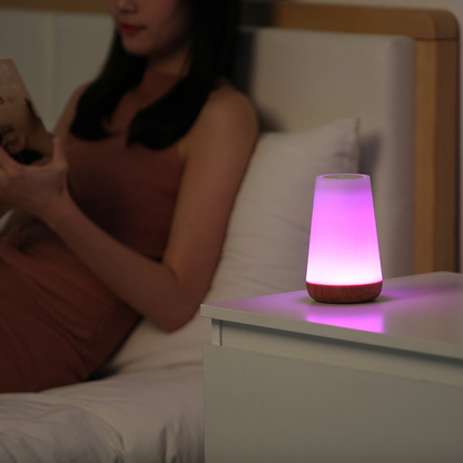 Magic Touch Night Light – USB Rechargeable – Touch Sensor – Adjustable Colors & Brightness – Ideal for Bedroom, Reading & Ambience