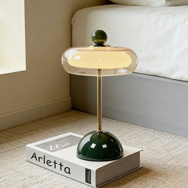 Mushroom Table Lamp – Cordless Rechargeable