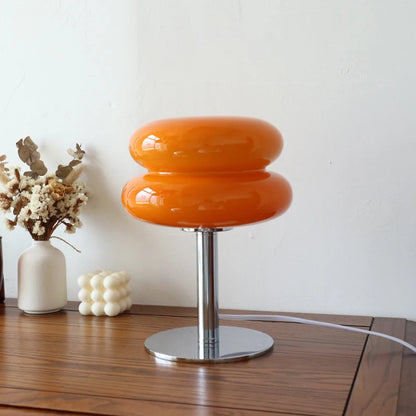 Glass Macaron Table Lamp