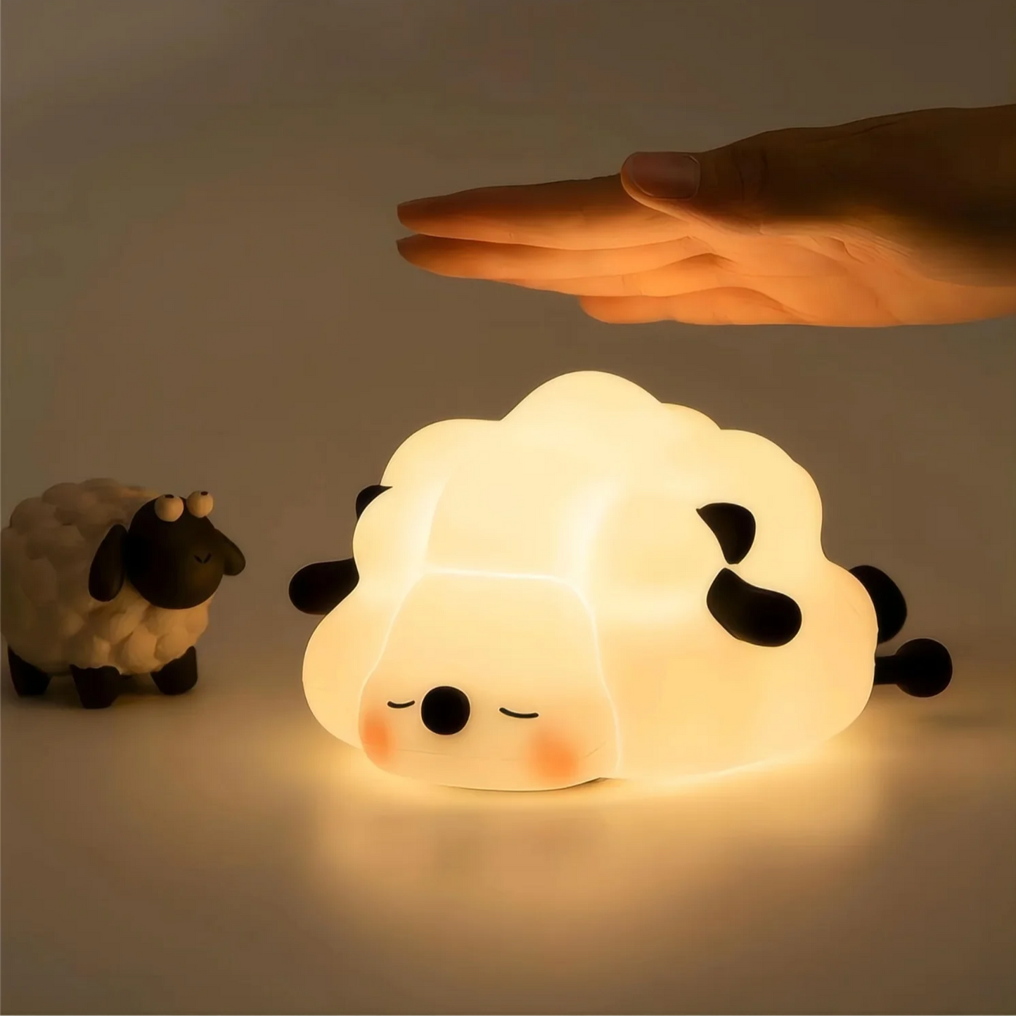 Silicone LED Night Light - Animal Shape - Touch Control - Rechargeable - Perfect for Kids & Decoration