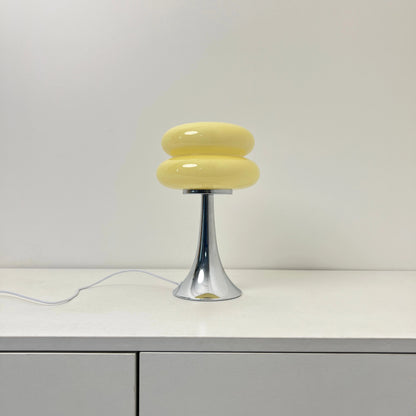 Hamburger Glass Table Lamp – USB Powered Dimmable