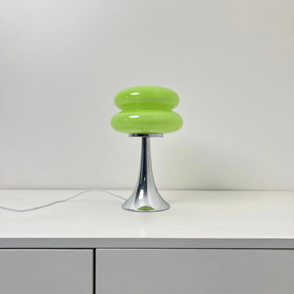 Hamburger Glass Table Lamp – USB Powered Dimmable