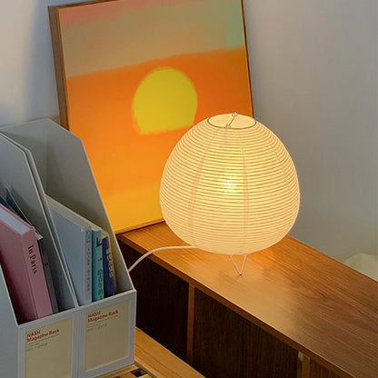 Nordic Wabi-Sabi Table Lamp – Touch Control