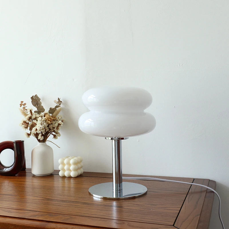 Glass Macaron Table Lamp