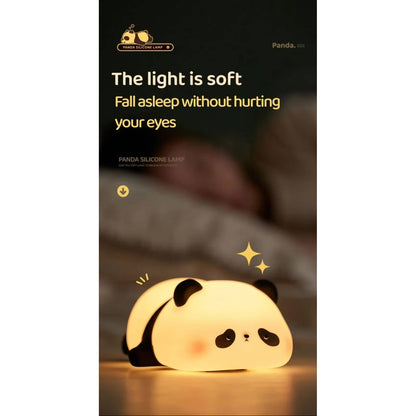 Silicone LED Night Light - Animal Shape - Touch Control - Rechargeable - Perfect for Kids & Decoration