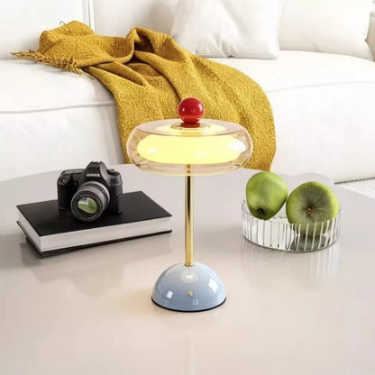 Glass Desk Lamp – USB Powered Touch Control