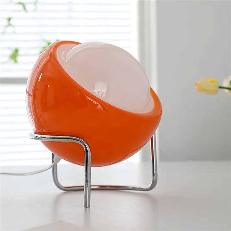 Nordic Glass Table Lamp – Touch Control