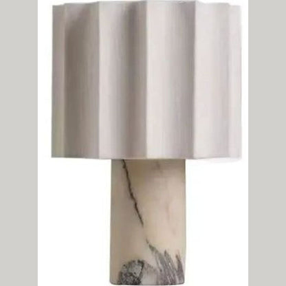 minimalist marble table lamp