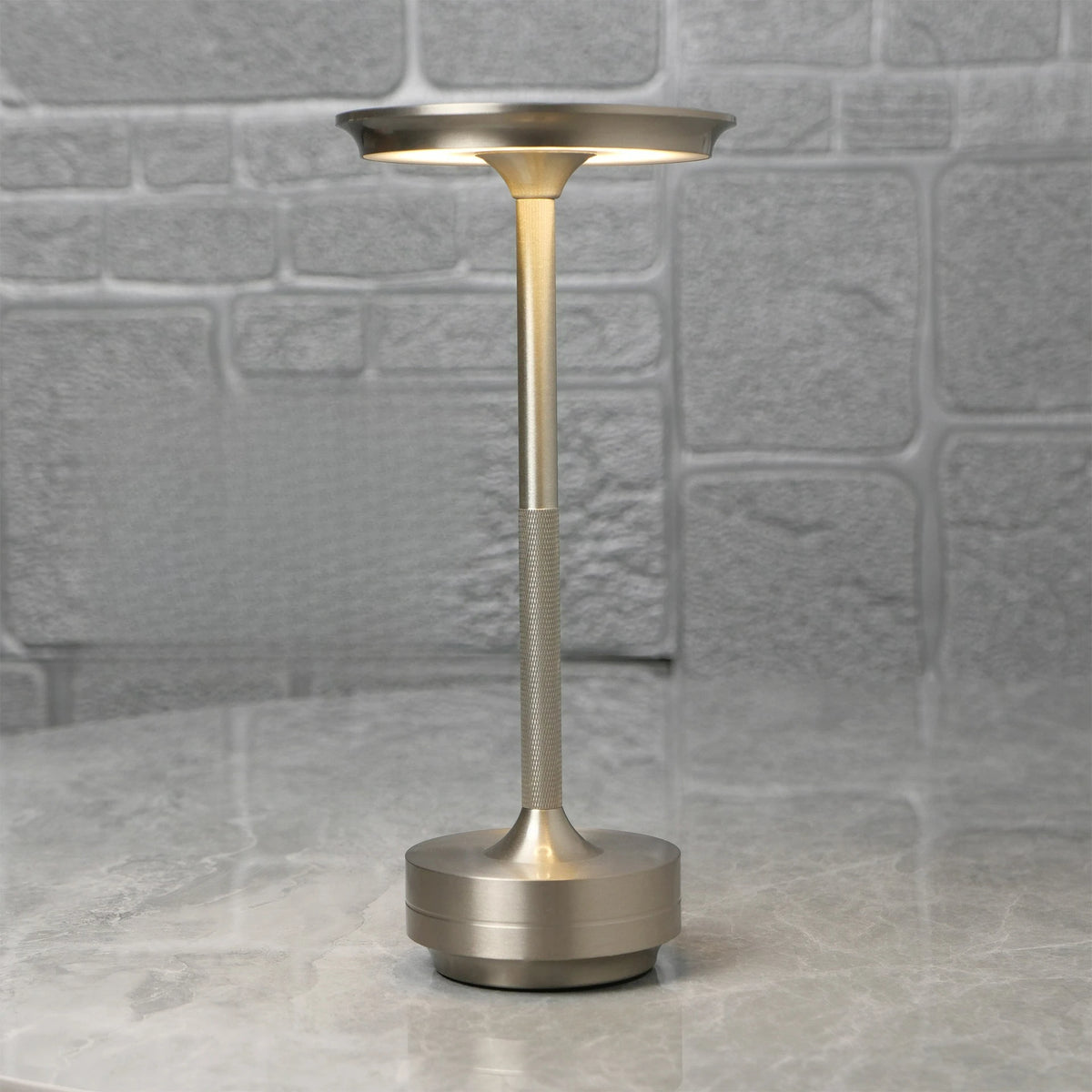 Slim Disc Table Lamp – Cordless Rechargeable