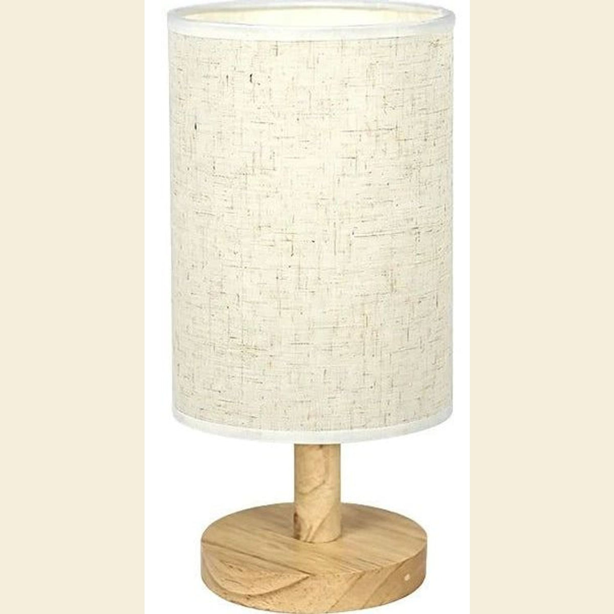 nordic wooden bedside table lamp