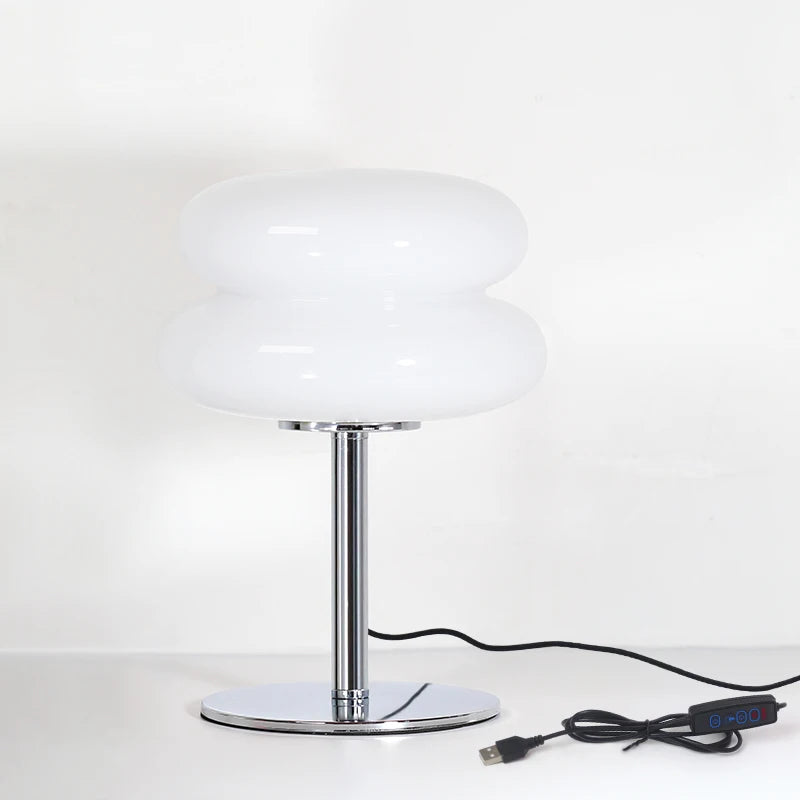 Glass Table Lamp – Dimmable