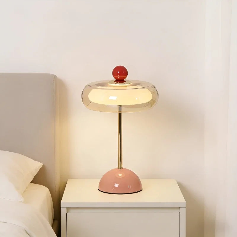 Mushroom Table Lamp – Cordless Rechargeable