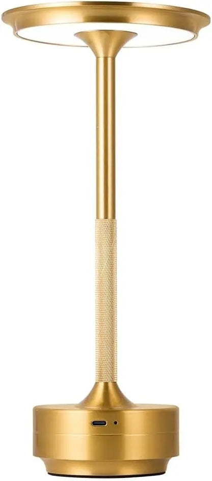 Slim Disc Table Lamp – Cordless Rechargeable