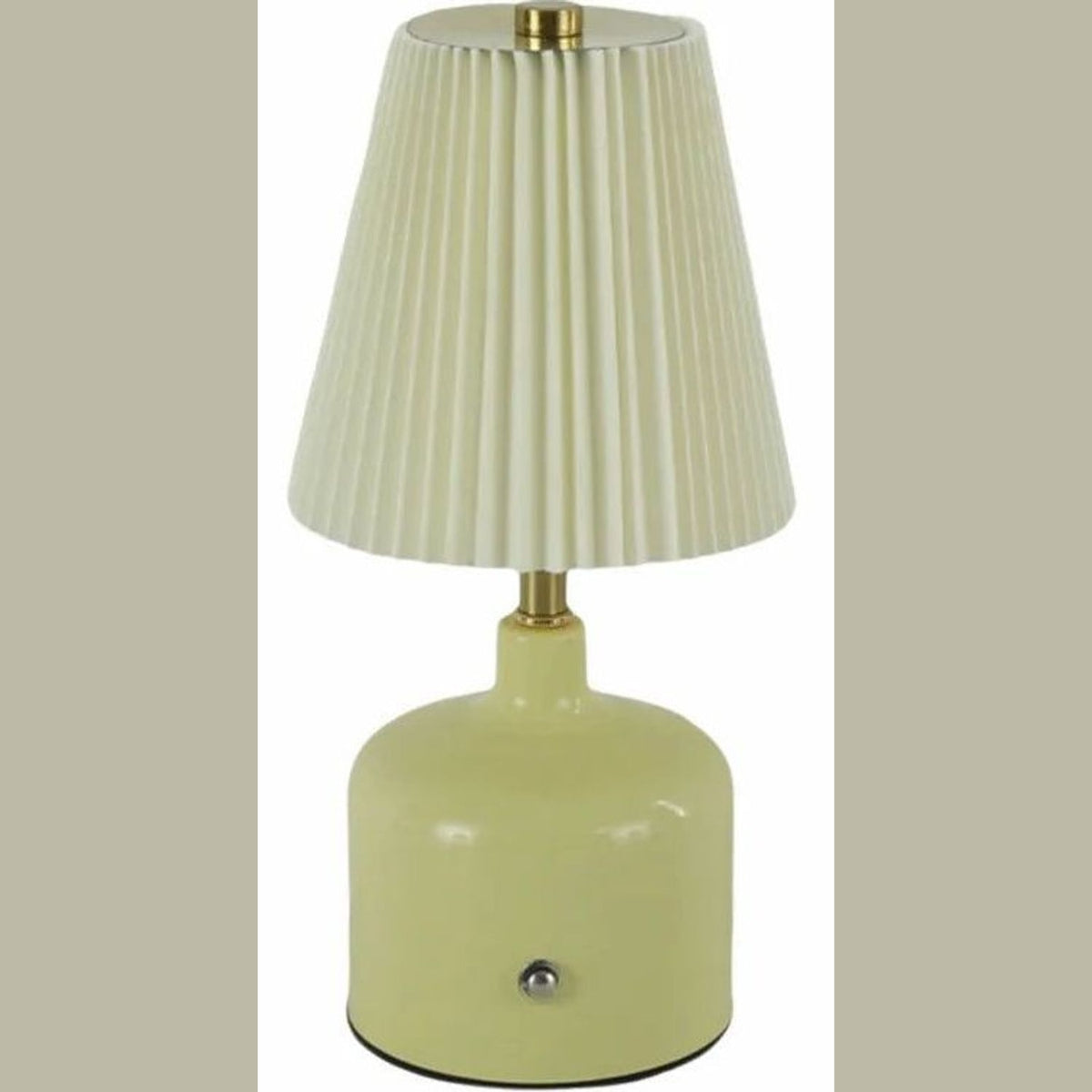 minimalist pleated desk lamp