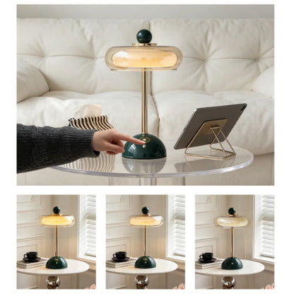 Glass Desk Lamp – USB Powered Touch Control