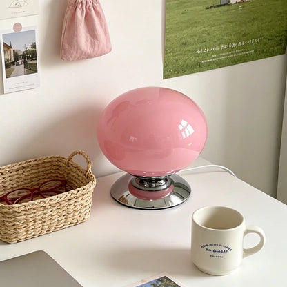 Glass Globe Shell Lamp – USB Powered Dimmable