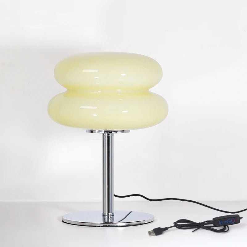 Glass Table Lamp – Dimmable