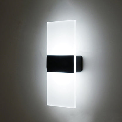 Motion Light – Modern Wall Lamp – Motion & Touch Sensor – USB Rechargeable – Warm/White Light – Stylish Rectangular or Arced Design