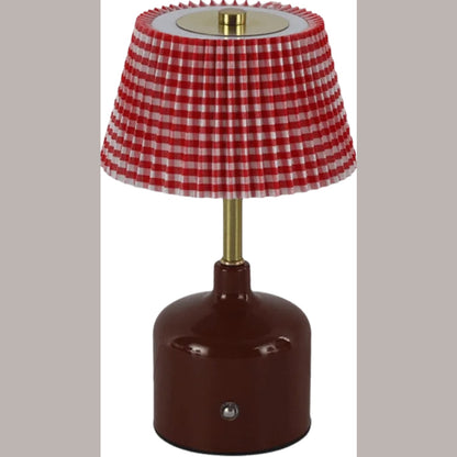 minimalist pleated desk lamp