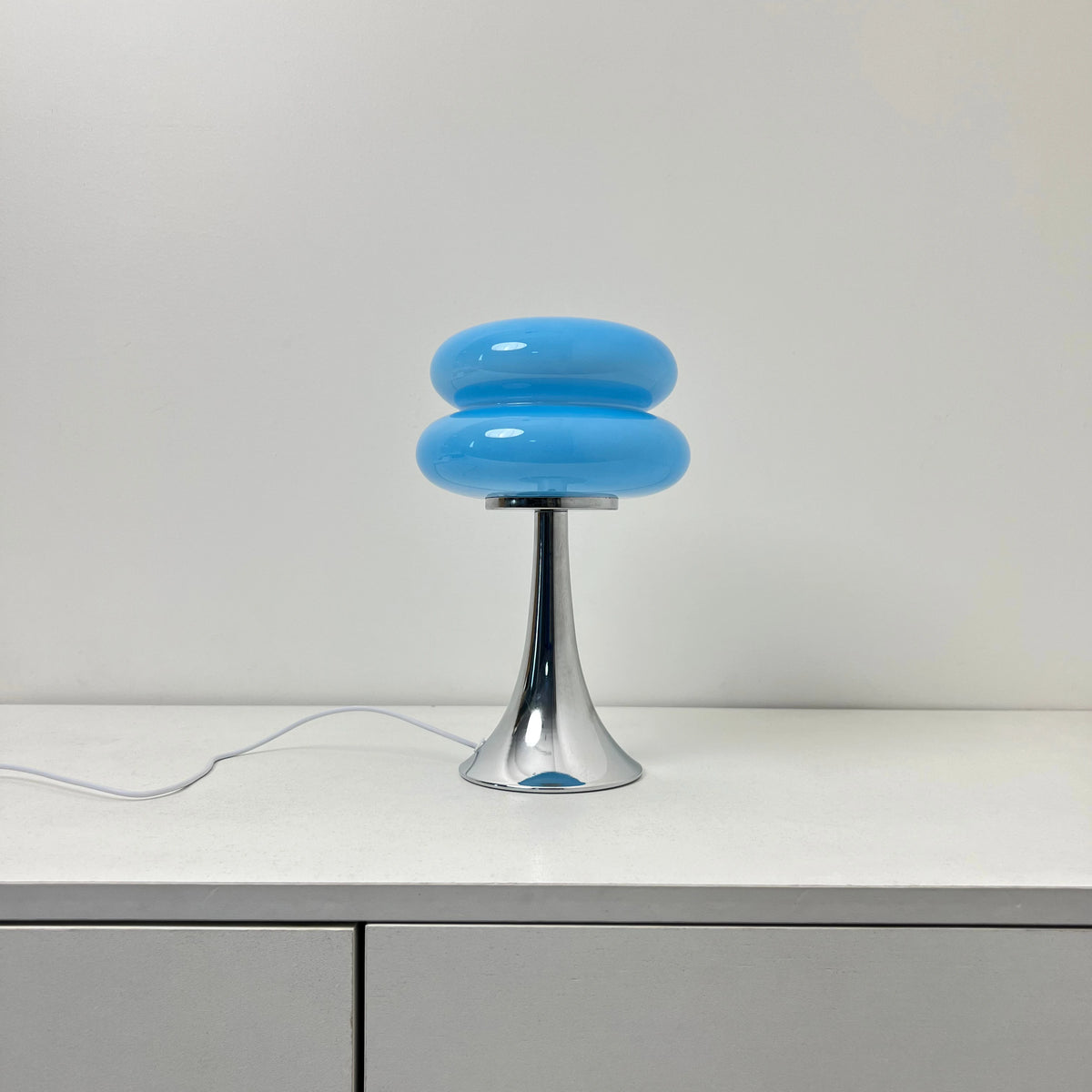 Hamburger Glass Table Lamp – USB Powered Dimmable