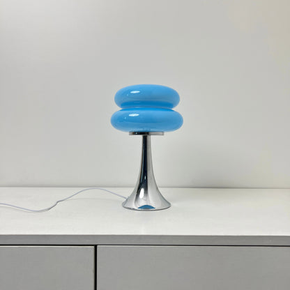 Hamburger Glass Table Lamp – USB Powered Dimmable