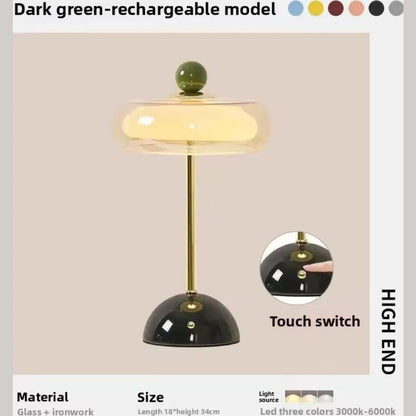 glass desk lamp 2