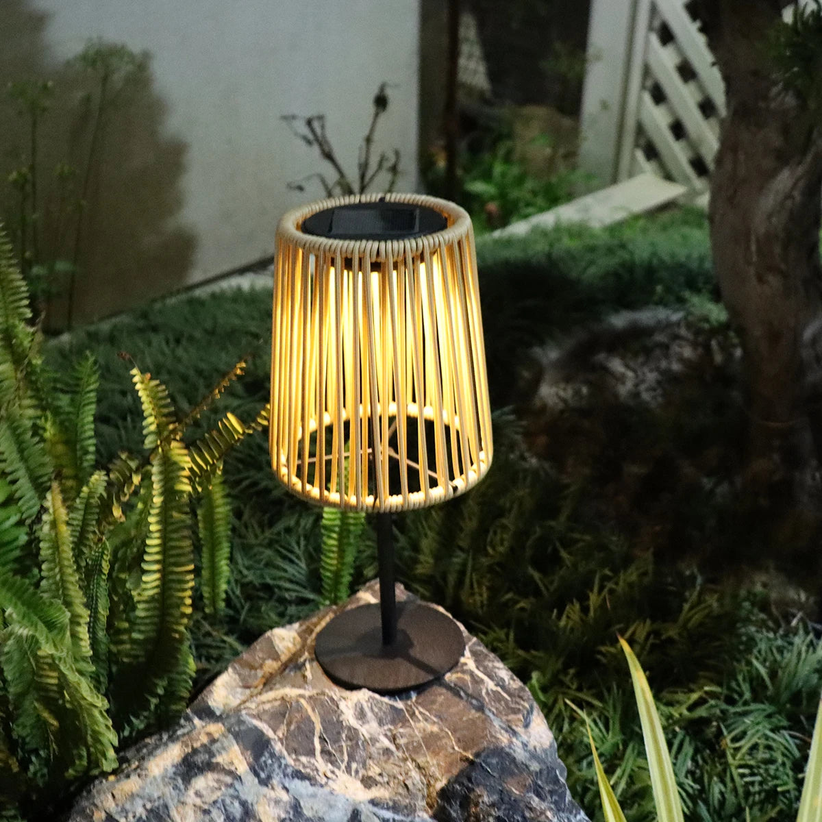 Rattan Table Lamp